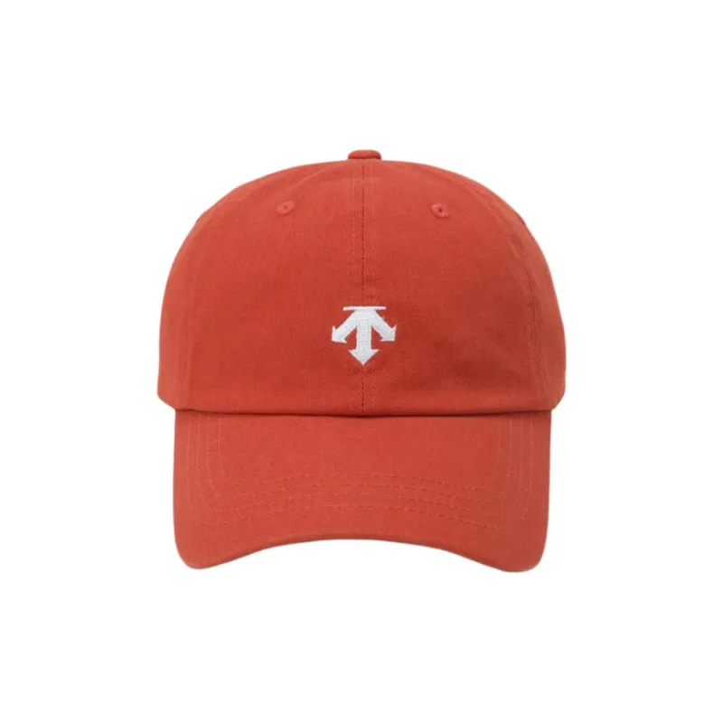 DESCENTE Cotton Baseball Caps Unisex Orange-1