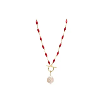 NATURALLYJOJO Copper Necklaces Women's Gold