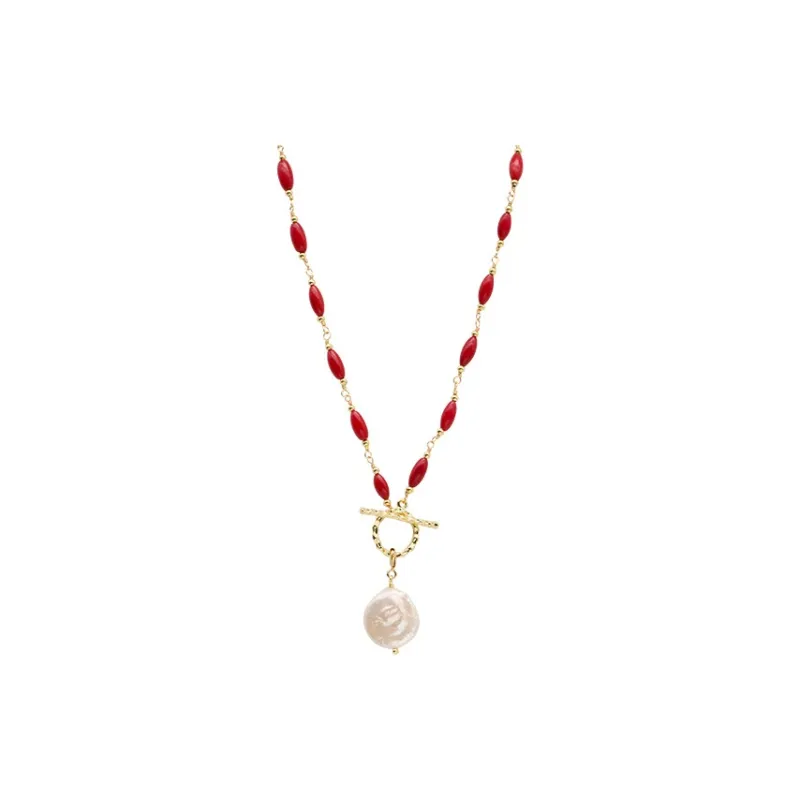 NATURALLYJOJO Copper Necklaces Women's Gold-0