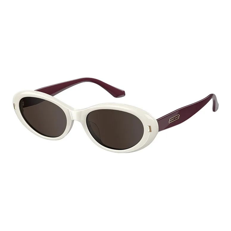 HELEN KELLER Plate Frame Cat Eye Sunglasses Unisex-1