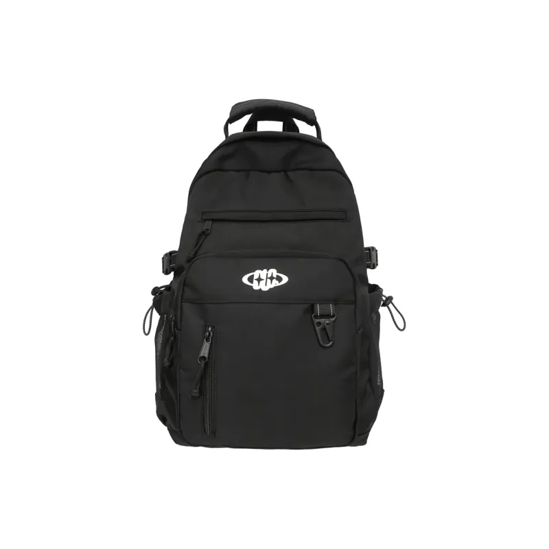 GOBLIN SHARKS 1759 Nylon Backpack Regular Unisex White/Black/Gray/Khaki-6