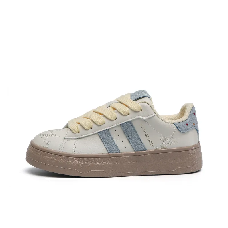 Alan Vincent Slip Resistant Breathable Abrasion Resistant Low Top Skateboard Shoes Women's-4