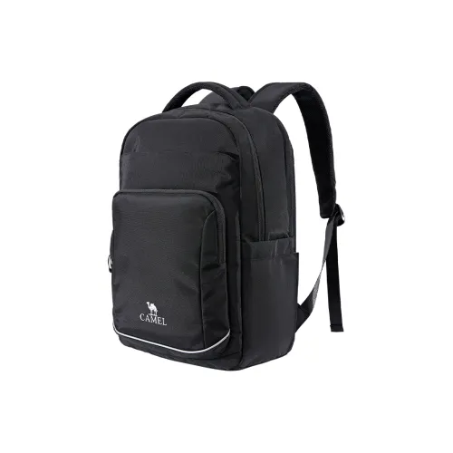CAMEL Nylon Backpack Unisex Phantom Black