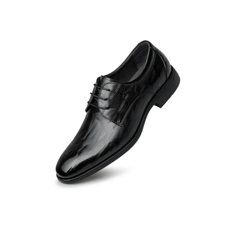 ZRO Dress Shoes Men Low Top Black-3