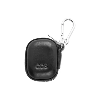 COS Sheepskin Earphone Case Small Size Men's Black