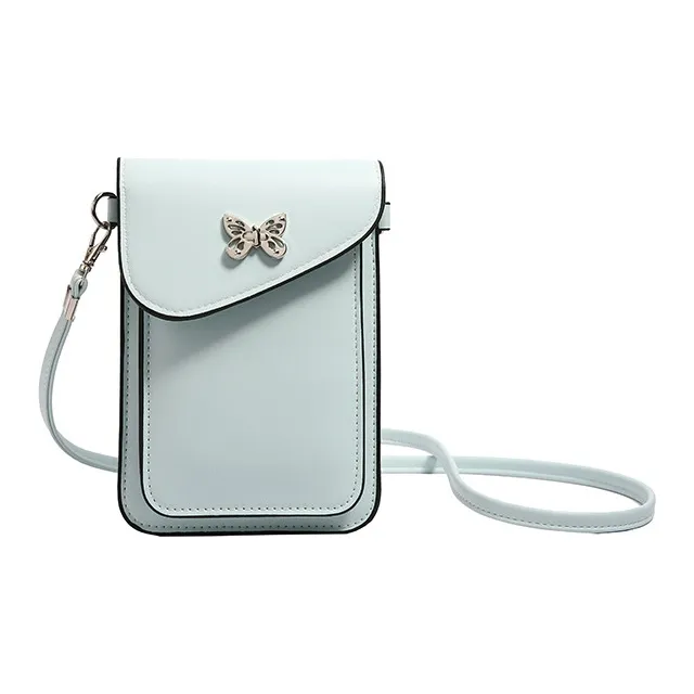 OKEKE PU Crossbody Bag Shoulder Bag Regular Women's White/Black/Pink/Red/Blue/Green-21
