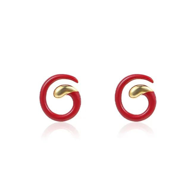 DTOTO S925 Silver Stud Earrings Women's-0
