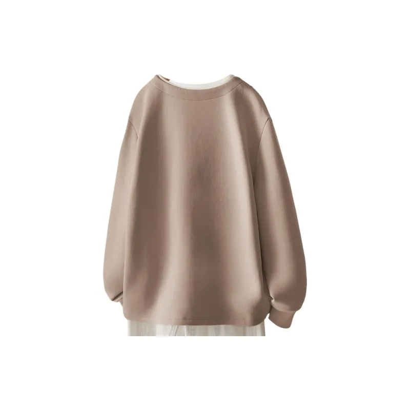 IHIMI Sweatshirt Women's Leather Pink-2