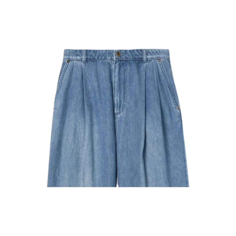MICHAEL KORS Pleated Jeans-2