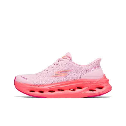 Skechers WOMEN'S GO Series Slip Resistant Breathable Low Top Running Shoes Women's Pink