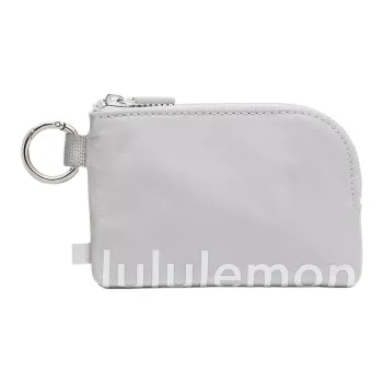 Lululemon Nylon Card Holder Women's Waterdrop Silver
