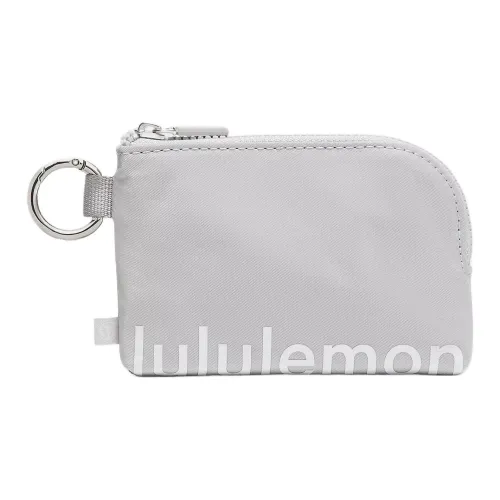 Lululemon Nylon Card Holder Women's Waterdrop Silver