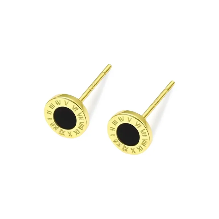 KIVA Sterling Silver Stud Earrings Unisex-8