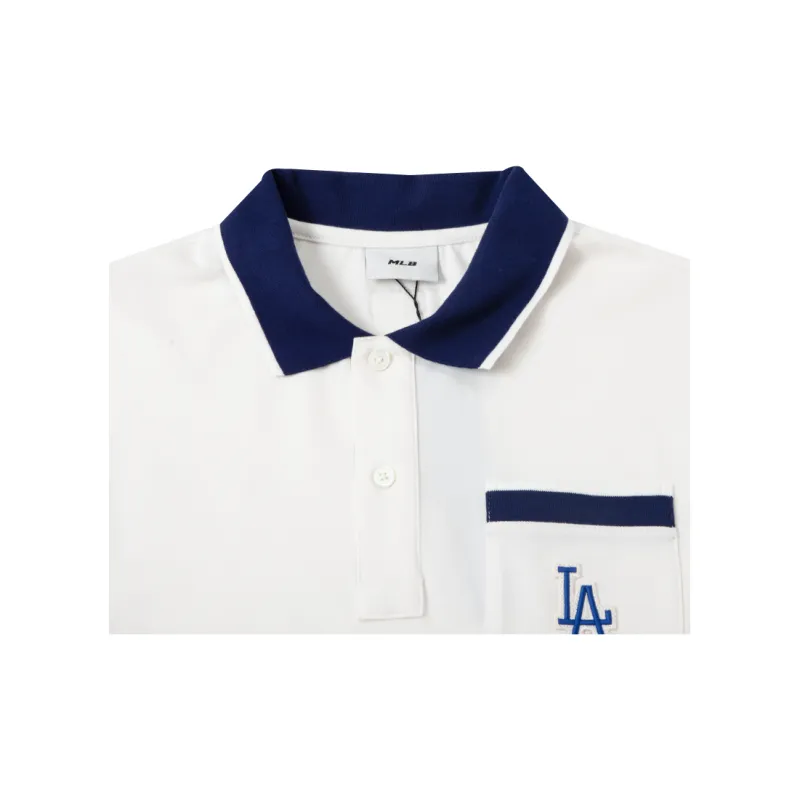 MLB Polo Shirts Unisex White-3