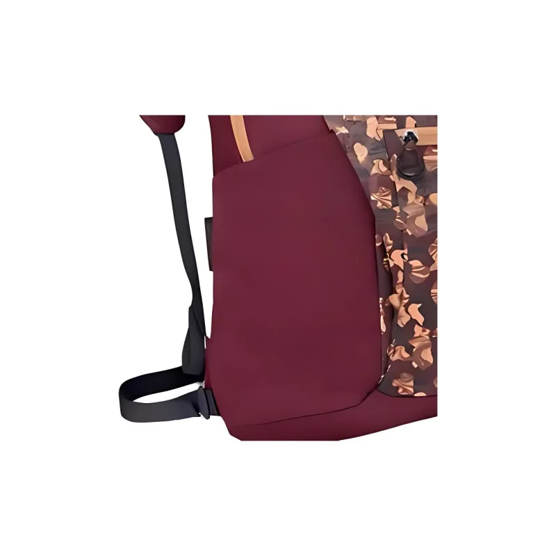 OSPREY Polyester Outdoor Hiking Bag Backpacks Regular Unisex Red Print-4