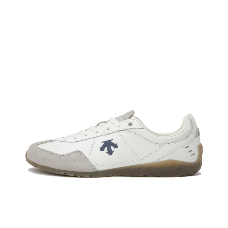 DESCENTE Kinetic Run Non slip Lightweight Low Top Casual Running Shoes Unisex White-0