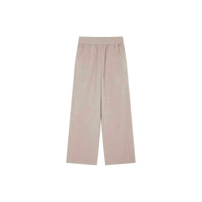 IHIMI Casual Pants Women's Oat-2
