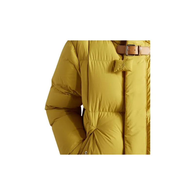 Moncler SS22 Down Jacket Winter Unisex Yellow-4
