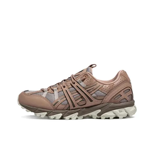 Asics Gel Sonoma 15 50 Wear resistant And Lightweight Low Top Casual Shoes Unisex Gray Pink