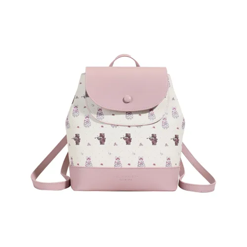 BLAKE FLEETO PU Backpack Women's Pink/Brown