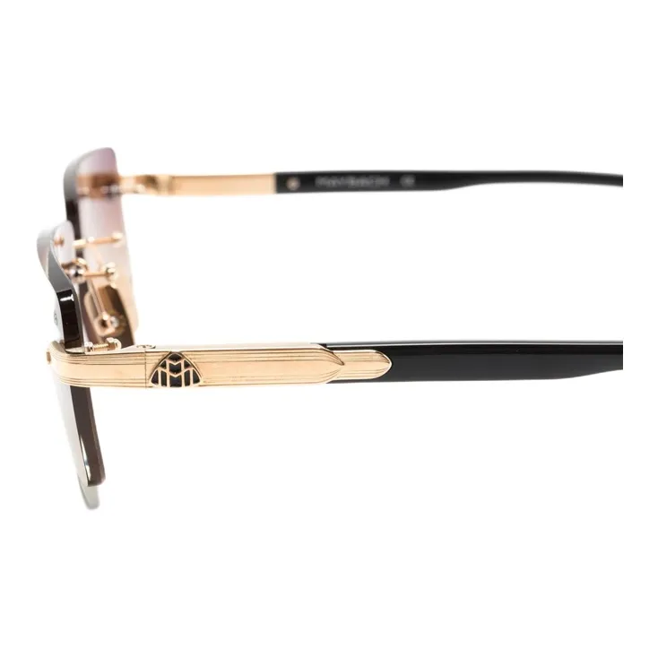Maybach The Symphony Sun I Rectangle-frame Sunglasses-2