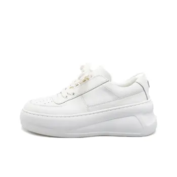 CORINNA DI MARSALA Lightweight Low Top Skateboard Shoes Women's White