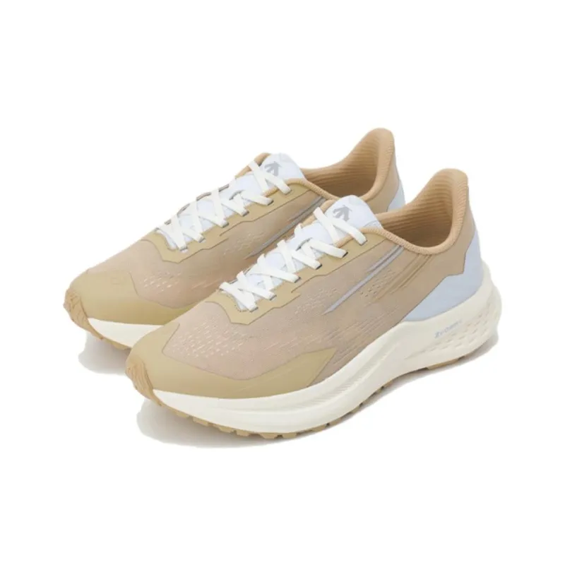 DESCENTE Flyvista Anti Slip Wear Resistant Low Top Casual Running Shoes Unisex Brown-1