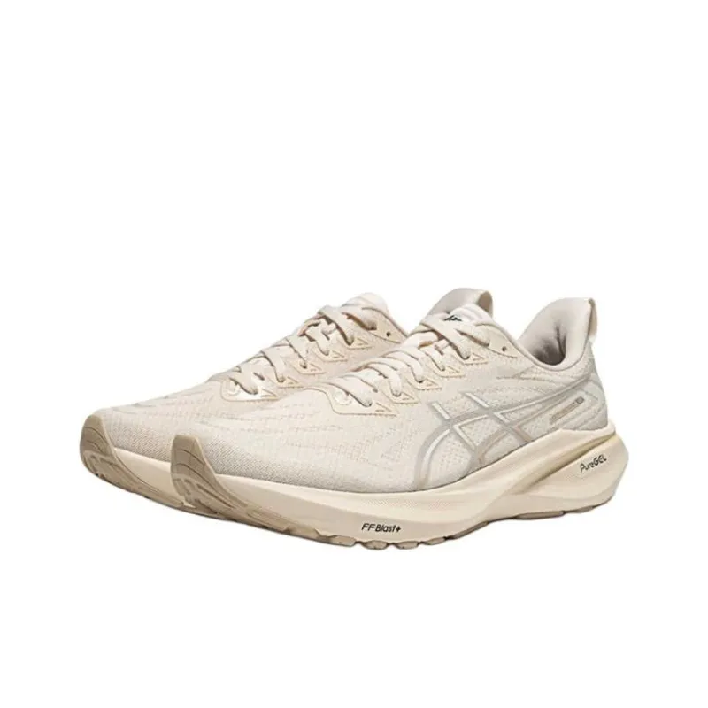 Asics GT 2000 13 Anti Slip Wear Resistant Low Top Running Shoes Men's Brown Gray-1