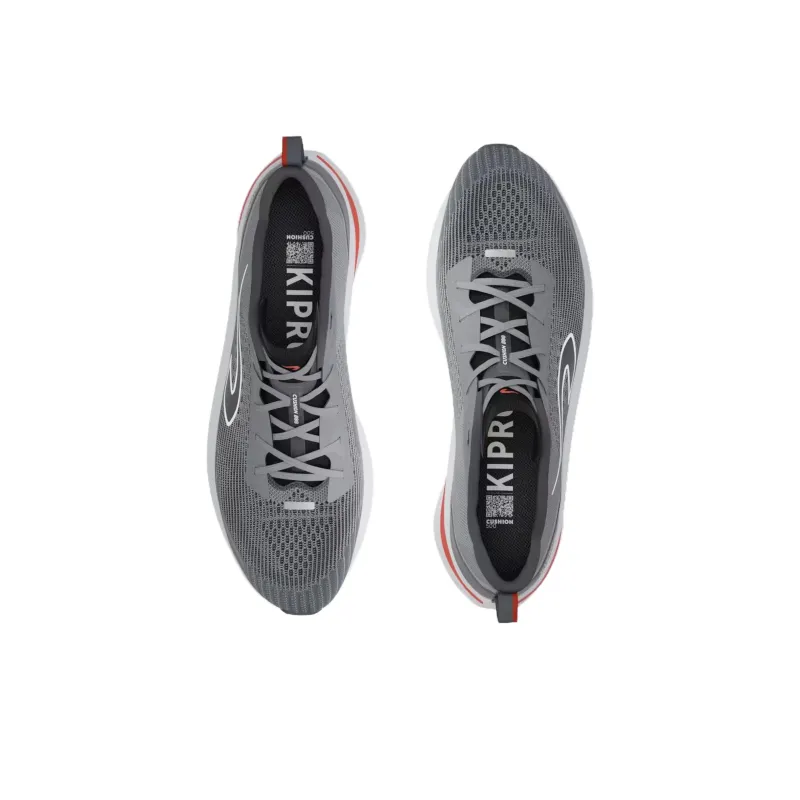 DECATHLON Durable Breathable Low Top Casual Running Shoes Men's Gray-2