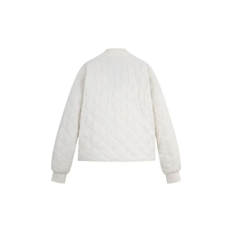 CALVIN KLEIN Puffer Jacket Women's Cow Ivory-1