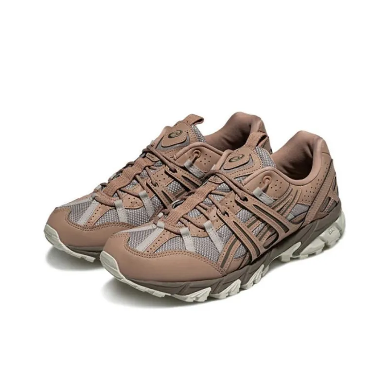 Asics Gel Sonoma 15 50 Wear resistant And Lightweight Low Top Casual Shoes Unisex Gray Pink-1