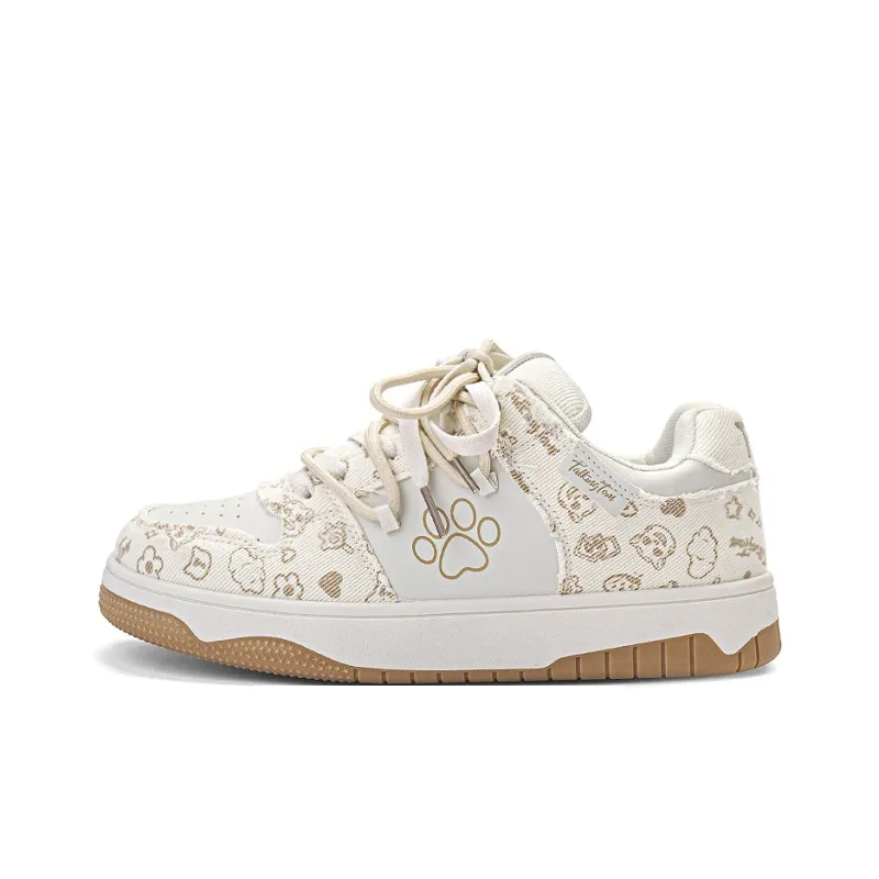 TALKING TOM Wear-resistant Lightweight Breathable And Non-slip. Low-Top Skateboard Shoes Unisex Mismatched-8