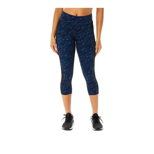 Asics Kate Pocket Capri Leggings Women's Dark Blue