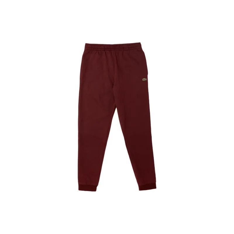 LACOSTE Knitted Sports Pants Men's Deep Red-0