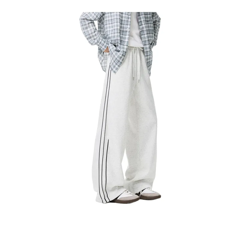 WARNING LIGHT Knitted Sports Pants Unisex-0