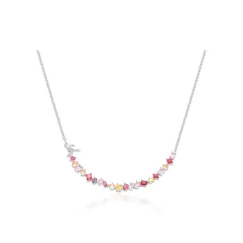 PARANOID PUPPY Zircon Necklace Girl's Annual Fortune Year Party Recommendation Women's