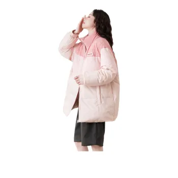 Tonlion Puffer Jacket Women's Light Pink
