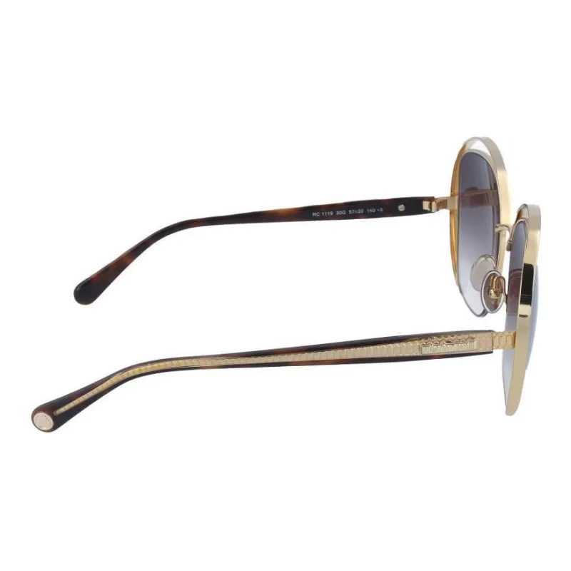 Roberto Cavalli Acetate Metal Square Sunglasses Women's Gold-2
