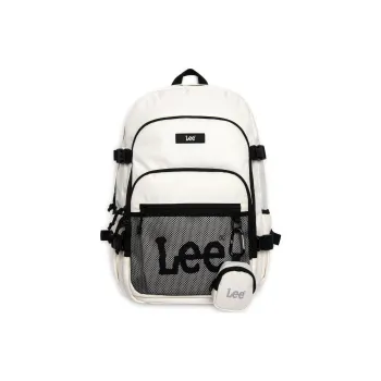 Lee Polyester Backpack Unisex Ivory