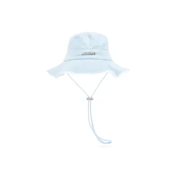 Jacquemus Cotton Bucket Hats Men's Blue