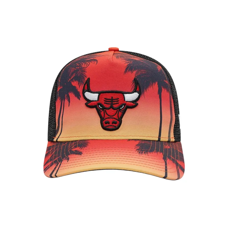 New Era Polyester Baseball Caps Men's Red-1