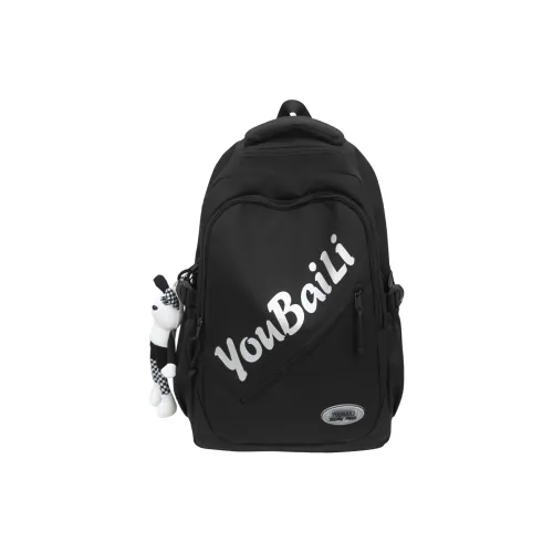 Yalu Nylon Backpacks Regular Unisex Multicolor