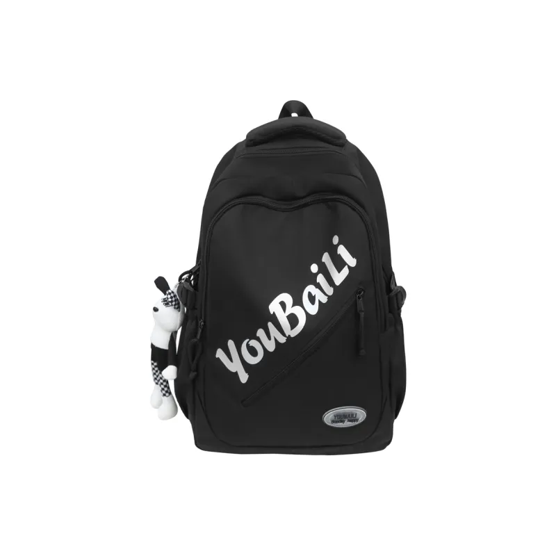 Yalu Nylon Backpacks Regular Unisex Multicolor-0