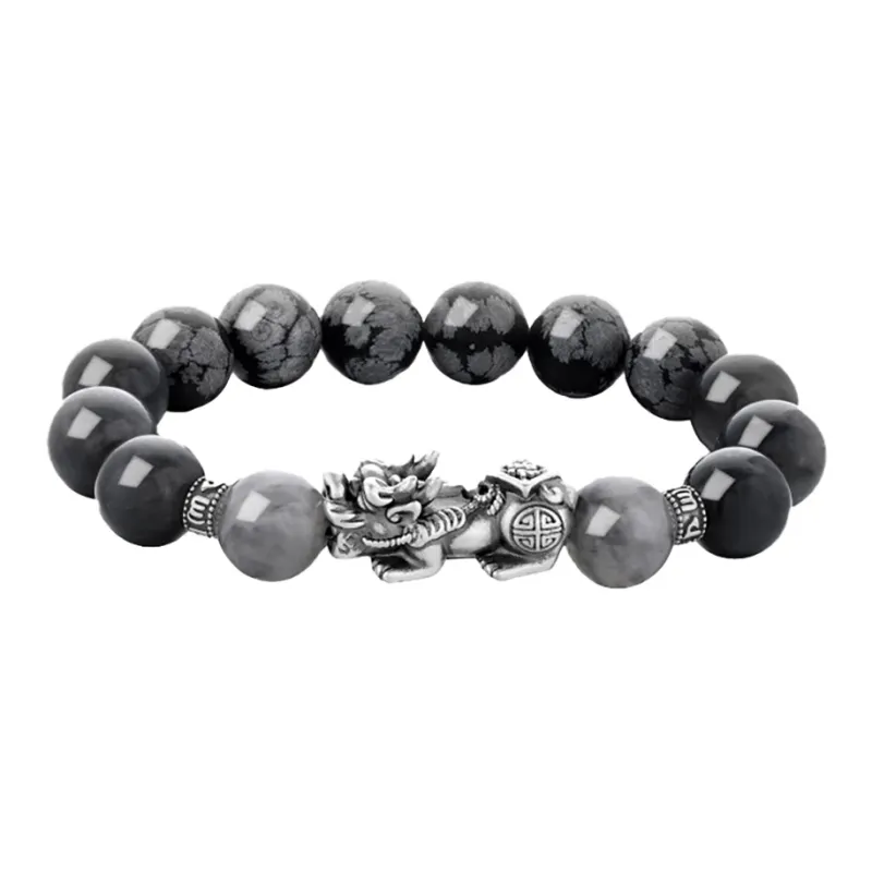 ZUIWENGLANGYASHANWENCHUANG Agate Bracelets Unisex-0