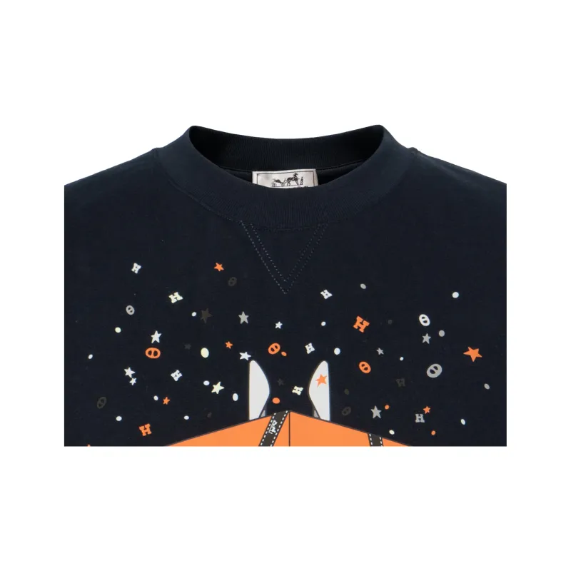 HERMES SS24 Sweatshirt Men's Marine Blue-7