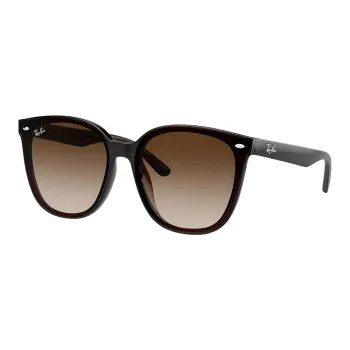 RayBan Square Sunglasses Unisex Brown