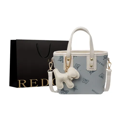 REDOO PU Shoulder Bag Regular Women's Blue/Pink/Ecru/Black
