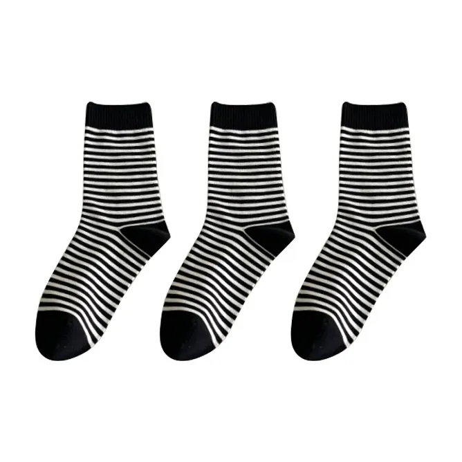 Caramella Mid Calf Socks Women's Shopping Bag Combo Set-5