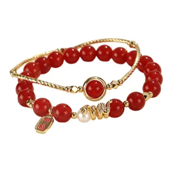 MAGICPOLE Agate Bracelets Women's