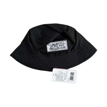 New Balance Cotton Bucket Hats Unisex Black